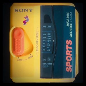 Vintage Sony Sports Walkman